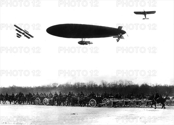 Military review in Vincennes