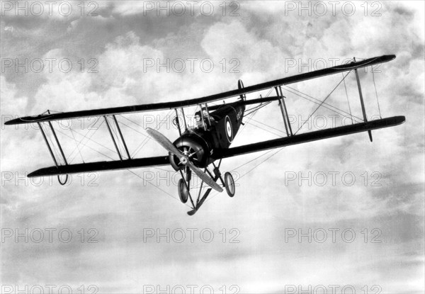 Avro 504 airplane.