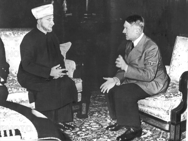 Décembre 1941, Hitler reçoit le grand mufti de Palestine