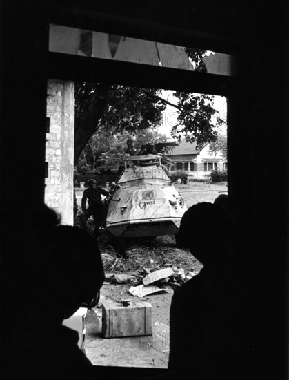 Les forces des Nations Unis en opération à Elisabethville - 1961