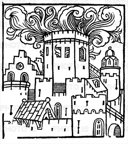 Chroniques de France : Castle on fire