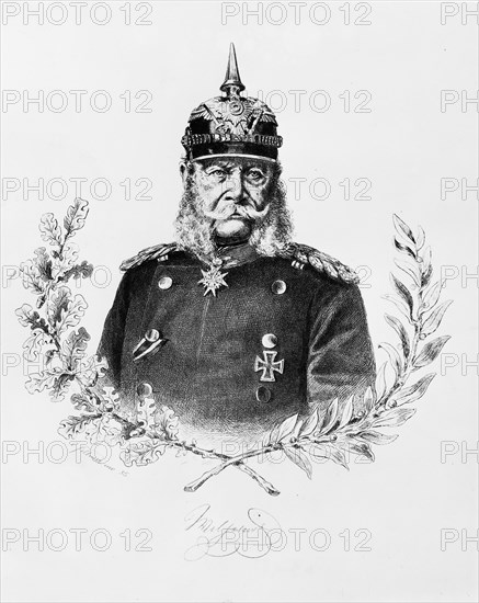 Portrait de Guillaume II par Gellmer