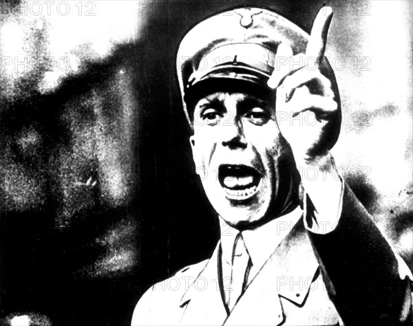 Portrait of Goebbels