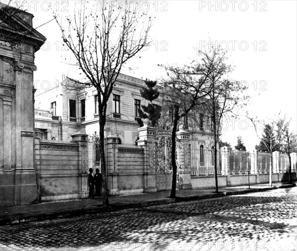 The Palacio Cousiño in Santiago, Chile