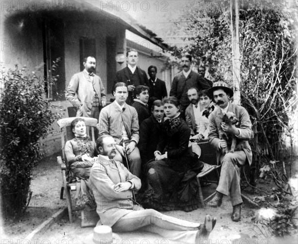 Wealthy family in Las Torras, near Valparaiso