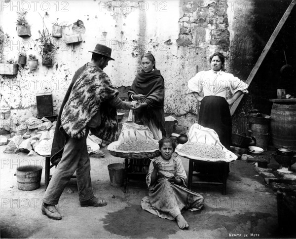 Food sold on the street