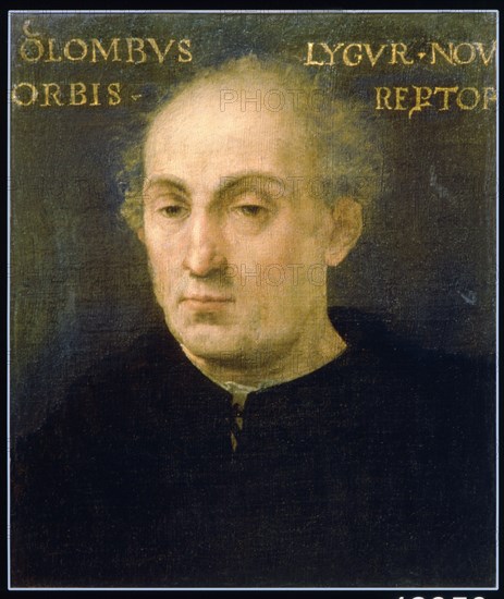 Anonymous, Portrait of Christopher Columbus
