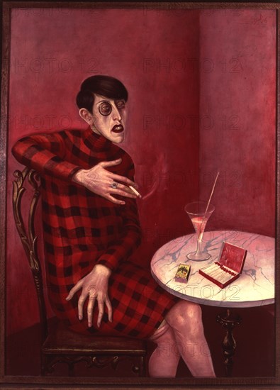 Otto Dix, Portrait de Sylvia von Harden