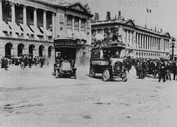 Place de la Concorde in Paris in 1906