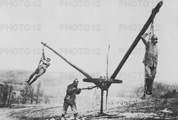 Game for German soldiers during the First World War