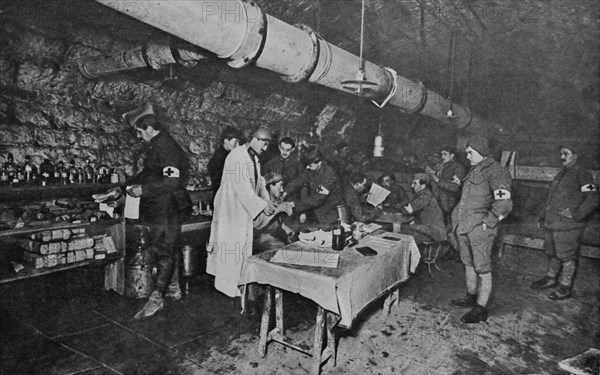 Christmas Eve in Fort Douaumont in 1916