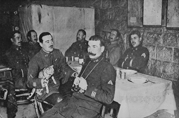 Réveillon de Noël dans le fort de Douaumont en 1916