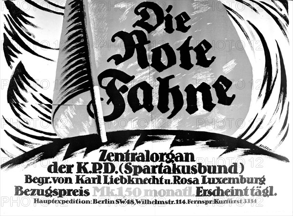 German Communist Party Poster