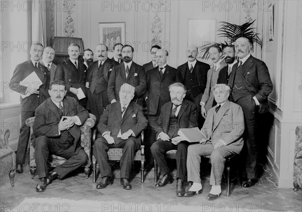 Première séance de la Société Des Nations