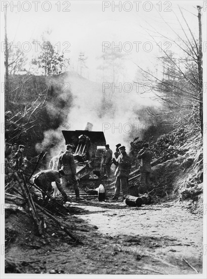 Soldats allemands à Verdun