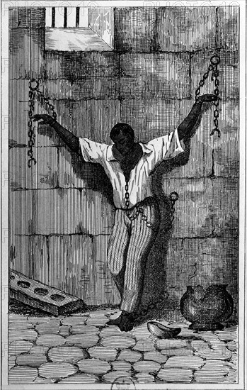 Esclave enchaîné, 1844