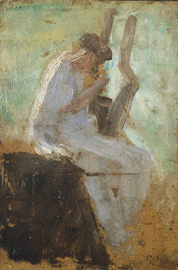 Gysis, Sappho jouant de la lyre