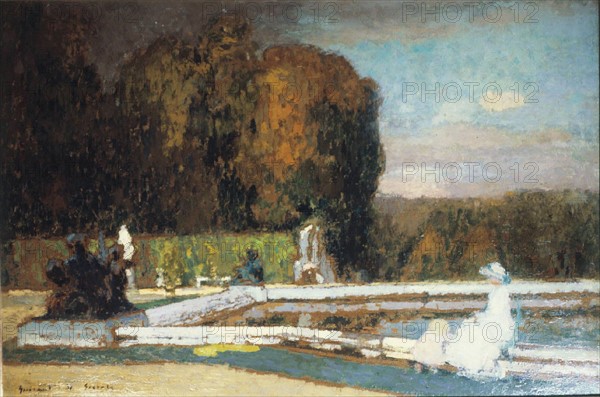 Guirand de Scévola, Dans les jardins de Versailles