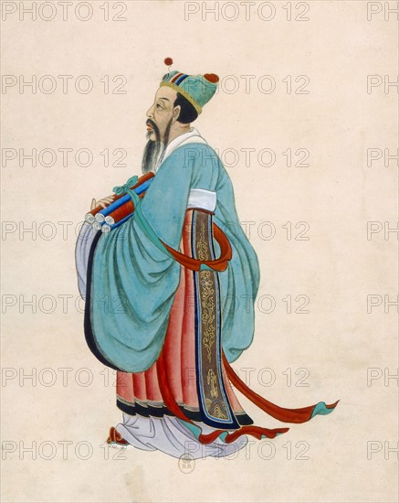 Anonymous, Portrait of Confucius