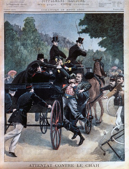 Attentat contre le Shah de Perse, 1900