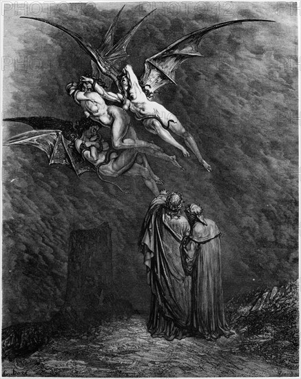 Doré, Illustration for Dante's Divine Comedy