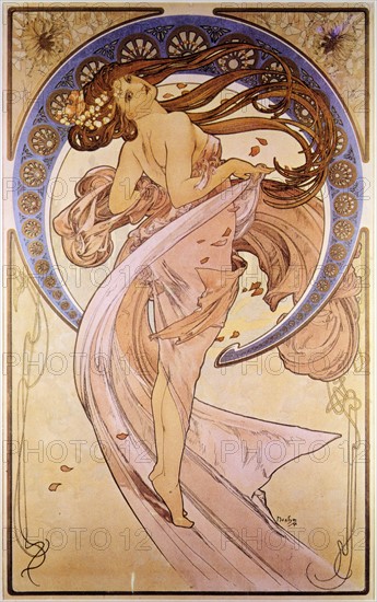 Mucha, The Four Arts