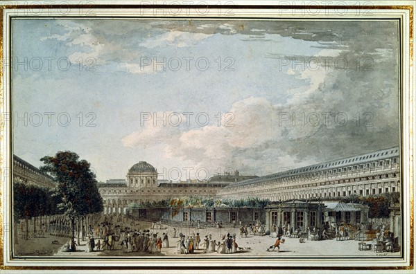 Lespinasse, The Palace of Philippe Egalite in 1791