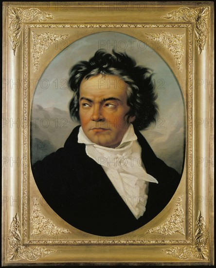 Schimon, Portrait of Ludwig van Beethoven