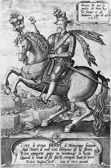 Equestrian portraif of Henry IV of France