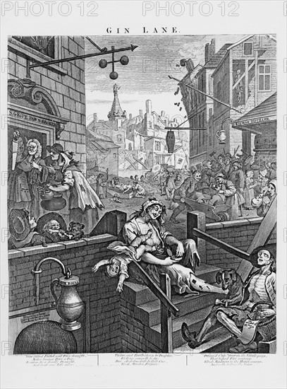 Hogarth, Gin Lane