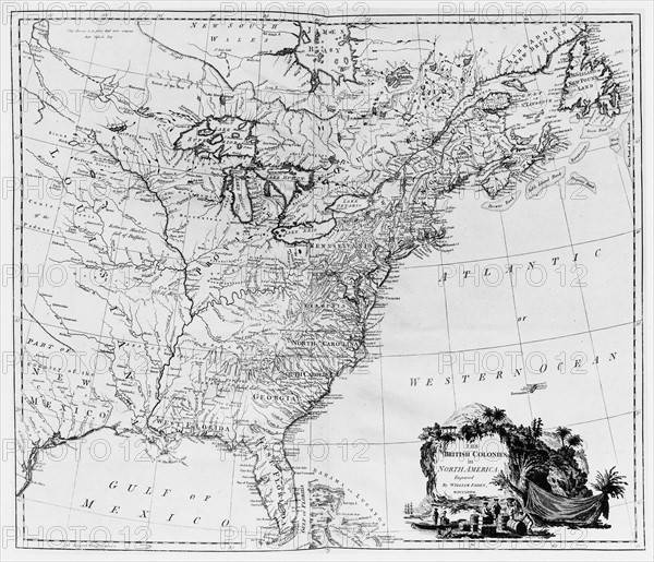 Carte de l'Empire colonial britannique