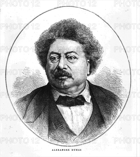 Portrait d'Alexandre Dumas père