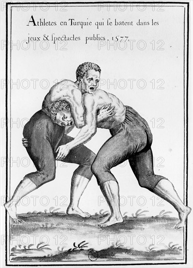 Turkish wrestlers