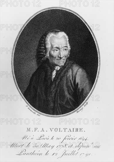 Portrait de Voltaire