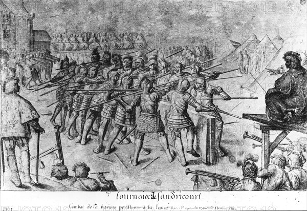 Bollery, Tournament of Sandricourt in 1493