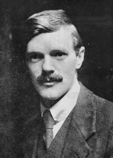 Portrait of D.H. Lawrence in 1914