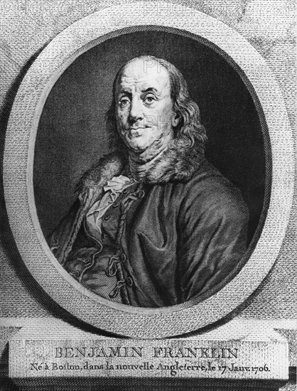 Chevillet, Portrait of Benjamin Franklin