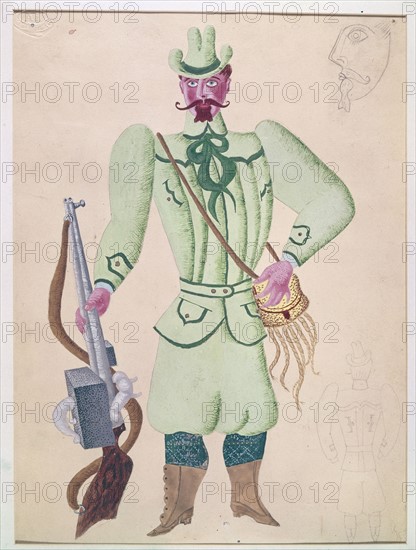 Hugo, Costume for 'Les Mariés de la Tour Eiffel'