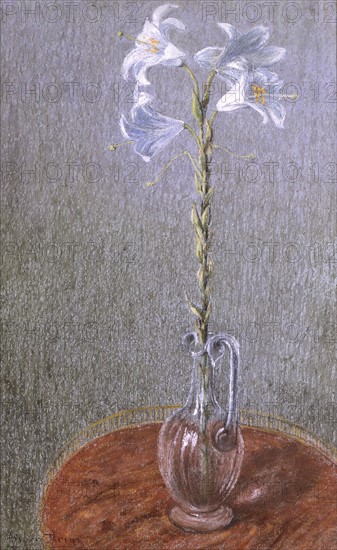 Prins, Still life with lilies