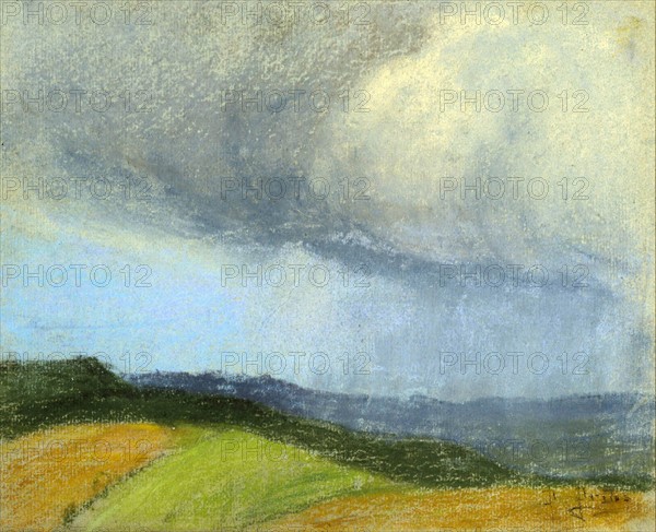 Prins, Landscape with mist