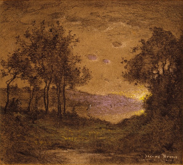 Prins, Coucher de soleil à la lumière mauve