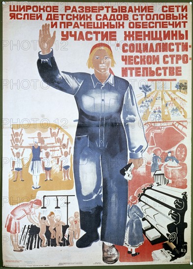 Russian propaganda poster