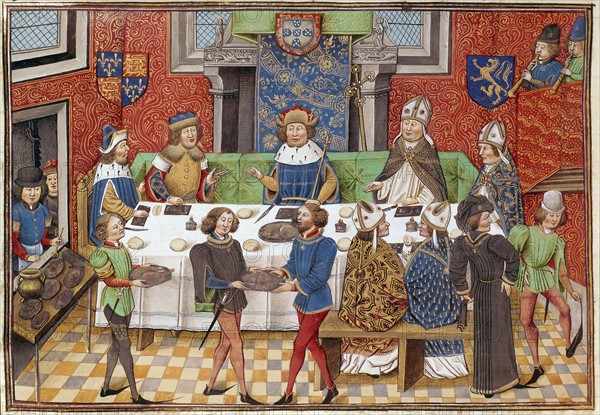 Chroniques de Jean Froissart, Banquet