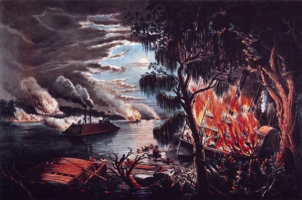 La Guerre de Sécession sur le fleuve Mississippi