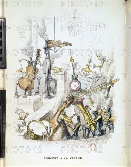 Grandville, Concert à vapeur