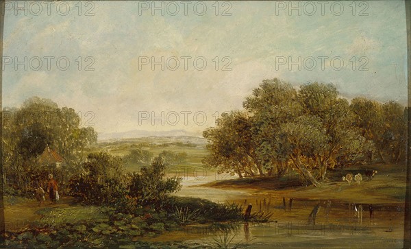 Constable, Paysage à la rivière