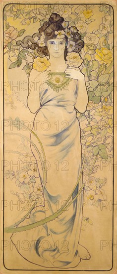 Mucha, Les Fleurs