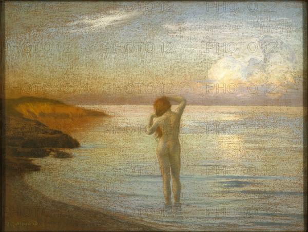 Ménard, Bather on the shore
