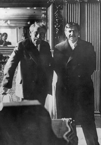 Aristide Briand and Pierre Laval, 1932