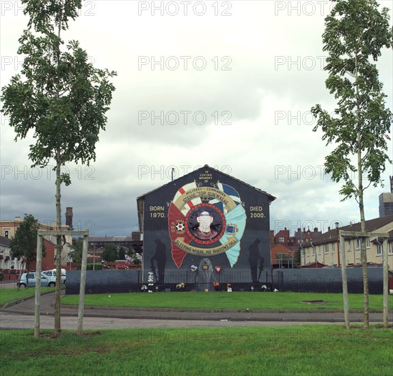 Painted wall in Belfast